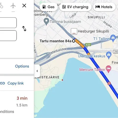 Daire Revalia Fahle Airport Bus-station With Views